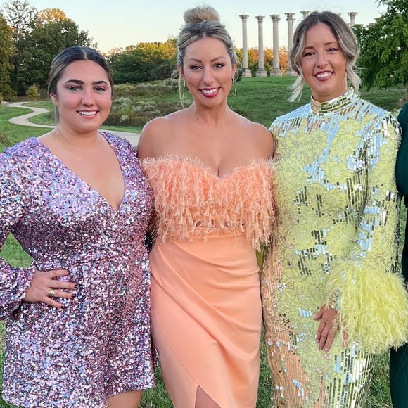 ASOS DESIGN off shoulder pencil wrap tuck feather midi dress in peach - M/Size 8 - Picture 5 of 5